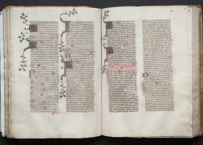 Gothan messali: Fol. 78r, Teksti, c. 1375. tekijältä Master of the Boqueteaux
