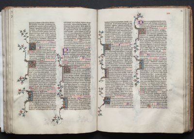 Gothan messali: Fol. 88r, Teksti, c. 1375. tekijältä Master of the Boqueteaux