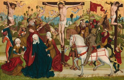 Calvary tekijältä Master of the Death of Saint Nicholas of Münster