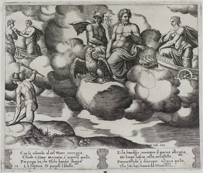 Venus valittaa Jupiterille tekijältä Master of the Die