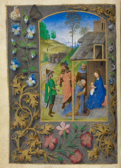 Maagien palvonta. tekijältä Master of the Dresden Prayer Books