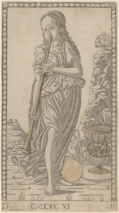 Caliope (Calliope) tekijältä Master of the E Series Tarocchi