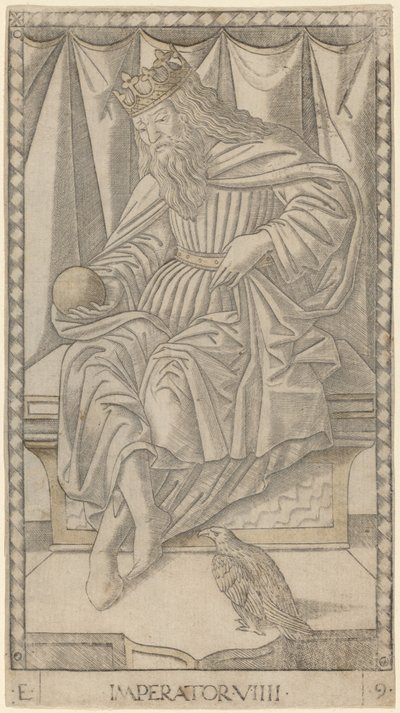 Imperaattori (keisari) tekijältä Master of the E Series Tarocchi