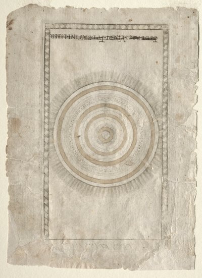 The Empyrean Sphere Tarocchista, sarja A..., ennen vuotta 1467. tekijältä Master of the E Series Tarocchi
