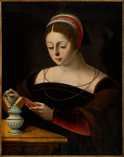 Maria Magdaleena, noin 1540. tekijältä Master of the Female Half Lengths