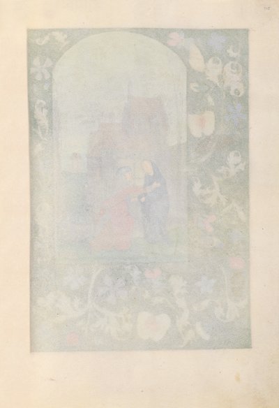 Kuningatar Isabella Katolisen, Espanjan kuningatar: Fol. 115r, c. 1500. tekijältä Master of the First Prayerbook of Maximillian