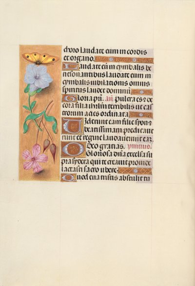 Kuningatar Isabella Katolisen, Espanjan kuningatar: Fol. 122v, c. 1500. tekijältä Master of the First Prayerbook of Maximillian