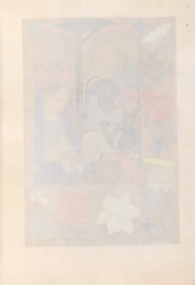 Kuningatar Isabella Katolisen, Espanjan kuningatar: Fol. 136r, c. 1500. tekijältä Master of the First Prayerbook of Maximillian