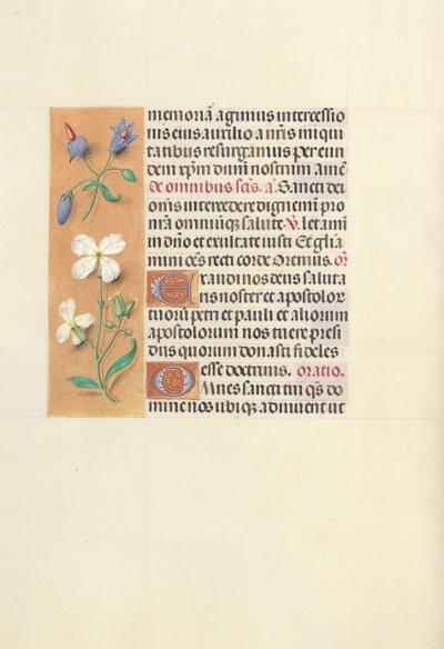 Kuningatar Isabella Katolisen, Espanjan kuningatar: Fol. 139v, c. 1500. tekijältä Master of the First Prayerbook of Maximillian