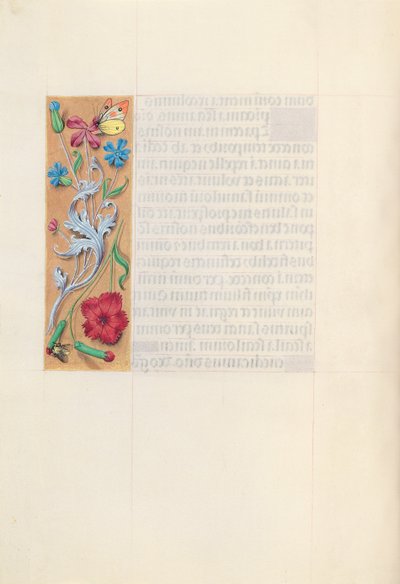 Kuningatar Isabella Katolisen, Espanjan kuningatar: Fol. 140v, c. 1500. tekijältä Master of the First Prayerbook of Maximillian