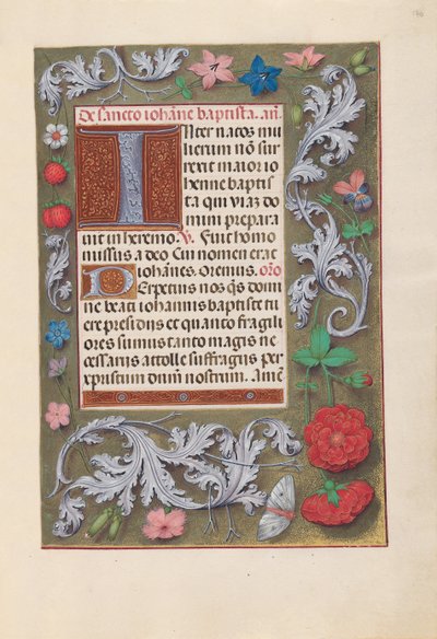 Kuningatar Isabella Katolisen, Espanjan kuningatar: Fol. 170r, n. 1500. tekijältä Master of the First Prayerbook of Maximillian