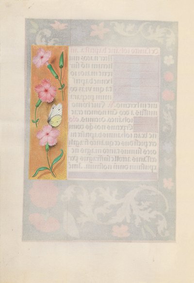 Espanjan kuningattaren Isabella katolisen tunteja:  Fol. 170v tekijältä Master of the First Prayerbook of Maximillian