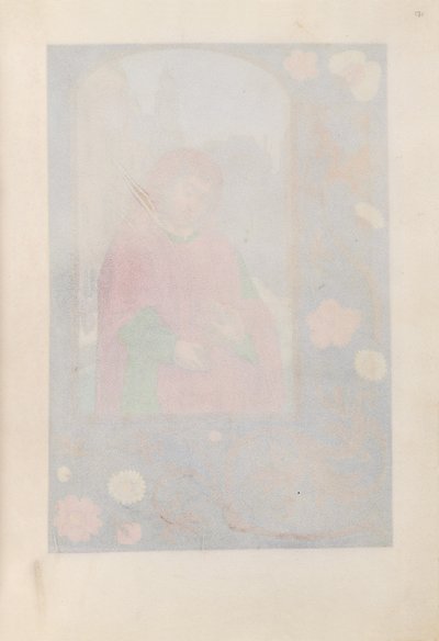 Kuningatar Isabella Katolisen, Espanjan kuningatar: Fol. 171r, c. 1500. tekijältä Master of the First Prayerbook of Maximillian