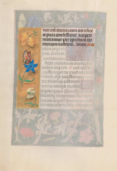 Kuningatar Isabella Katolisen, Espanjan kuningatar: Fol. 192v, c. 1500. tekijältä Master of the First Prayerbook of Maximillian