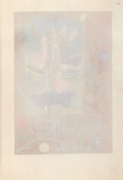 Kuningatar Isabella Katolisen, Espanjan kuningatar: Fol. 193r, c. 1500. tekijältä Master of the First Prayerbook of Maximillian