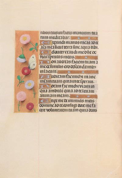 Kuningatar Isabella Katolisen, Espanjan kuningatar: Fol. 209v, c. 1500. tekijältä Master of the First Prayerbook of Maximillian