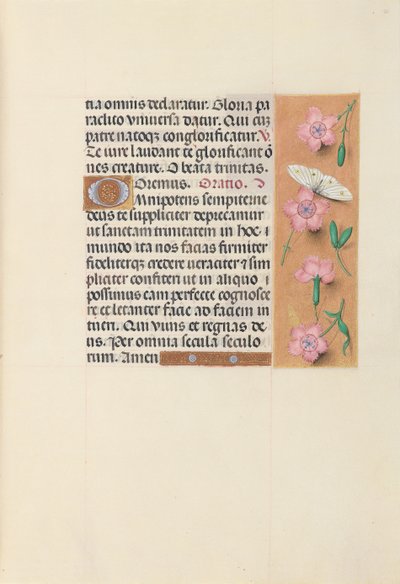Kuningatar Isabella Katolisen, Espanjan kuningatar: Fol. 21r, c. 1500. tekijältä Master of the First Prayerbook of Maximillian