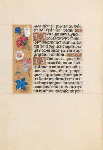 Kuningatar Isabella Katolisen, Espanjan kuningatar: Fol. 225v, c. 1500. tekijältä Master of the First Prayerbook of Maximillian