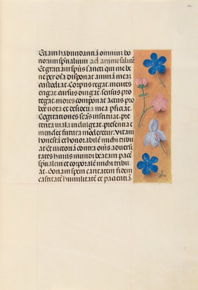Kuningatar Isabella Katolisen, Espanjan kuningatar: Fol. 260r, c. 1500. tekijältä Master of the First Prayerbook of Maximillian