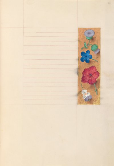 Kuningatar Isabella Katolisen, Espanjan kuningatar: Fol. 273r, c. 1500. tekijältä Master of the First Prayerbook of Maximillian
