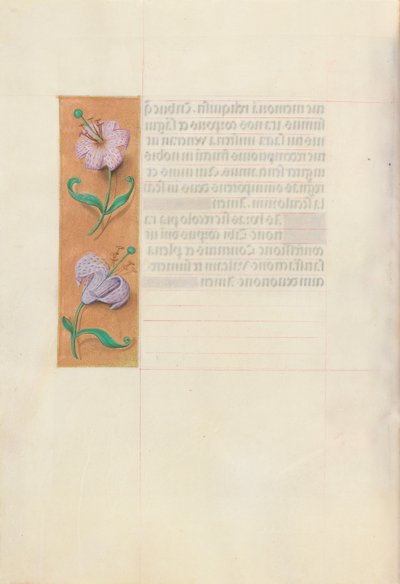 Kuningatar Isabella Katolisen, Espanjan kuningatar: Fol. 49v, c. 1500. tekijältä Master of the First Prayerbook of Maximillian