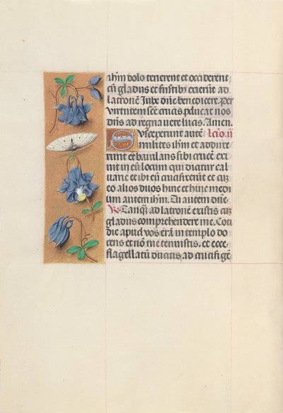 Kuningatar Isabella Katolisen, Espanjan kuningatar: Fol. 54v, c. 1500. tekijältä Master of the First Prayerbook of Maximillian