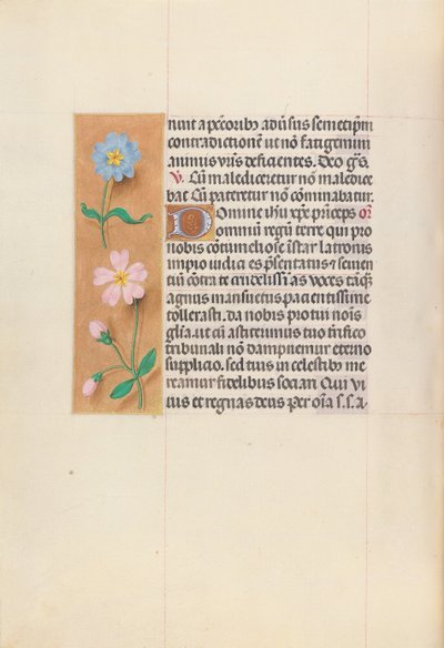 Kuningatar Isabella Katolisen, Espanjan kuningatar: Fol. 62v, c. 1500. tekijältä Master of the First Prayerbook of Maximillian