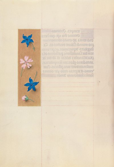 Kuningatar Isabella Katolisen, Espanjan kuningatar: Fol. 65v, c. 1500. tekijältä Master of the First Prayerbook of Maximillian
