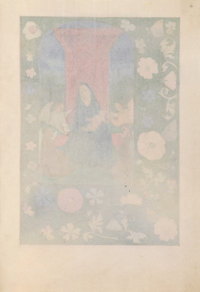 Espanjan kuningattaren Isabella katolisen tunteja:  Fol. 80r tekijältä Master of the First Prayerbook of Maximillian