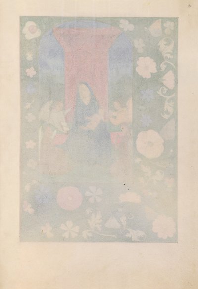 Kuningatar Isabella Katolisen, Espanjan kuningatar: Fol. 80r, c. 1500. tekijältä Master of the First Prayerbook of Maximillian