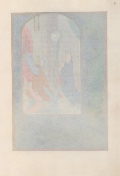 Kuningatar Isabella Katolisen, Espanjan kuningatar: Fol. 97r, c. 1500. tekijältä Master of the First Prayerbook of Maximillian