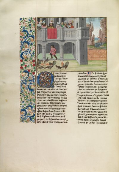 Vertaus kanoista ja maissista tekijältä Master of the Getty Froissart