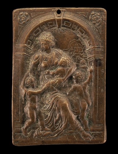Rakkauden allegooria, c. 1580. tekijältä Master of the Judgment of Solomon