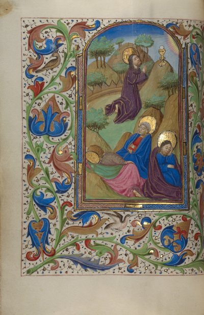 Agonia puutarhassa tekijältä Master of the Lee Hours