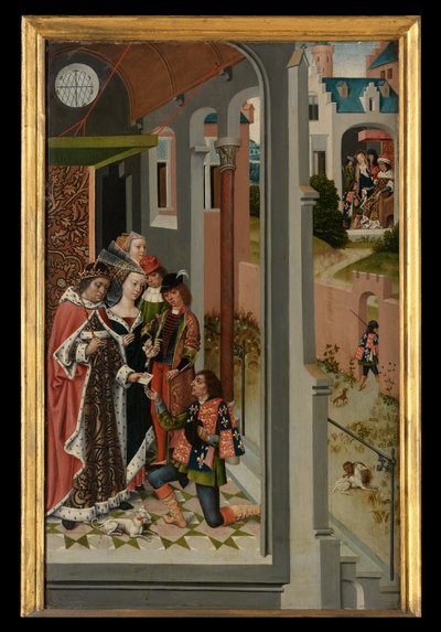 Paneeli Pyhän Ursulan legendasta tekijältä Master of the Legend of St. Ursula