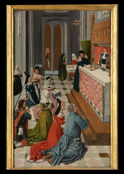 Paneeli Pyhän Ursulan legendasta tekijältä Master of the Legend of St. Ursula