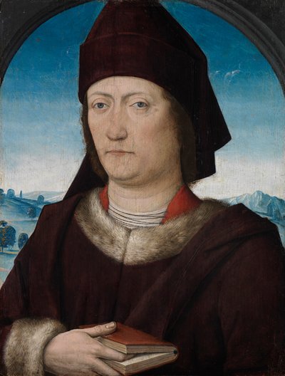Tutkijan muotokuva tekijältä Master of the Life of the Virgin