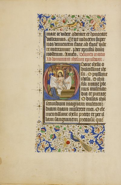 Alkuperäinen O: The Man of Sorrows tekijältä Master of the Llangattock Hours