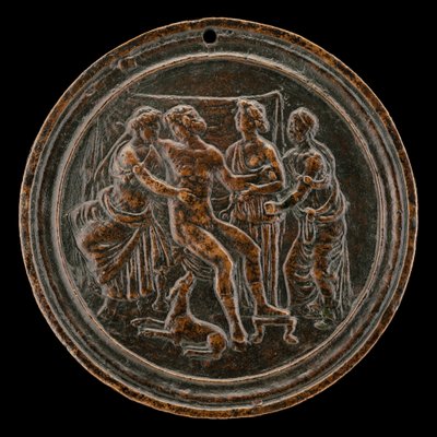 Meleager ja Atalante, 1400-luvun viimeinen neljännes. tekijältä Master of the Orpheus Legend