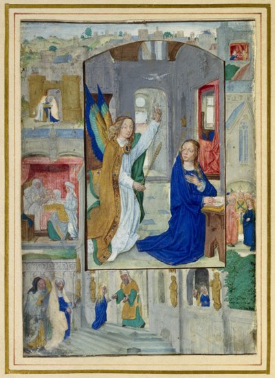 Ilmoitus, Tuntien kirjasta tekijältä Master of the Prayerbook