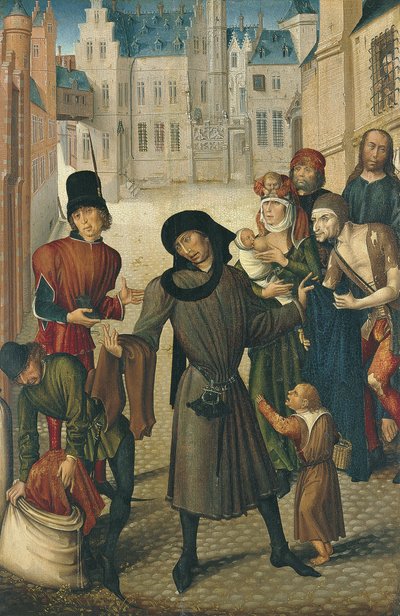 Alaston pukeutuminen tekijältä Master of the View of St. Gudule