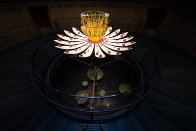 Equinox, 2021 (akryyli, sähköpiiri, hydrauliikka, lakka, moottori, maali, kierrätyshartsi, teräs) tekijältä Mat Collishaw