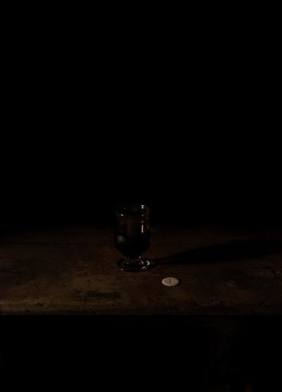 Viimeinen ateria kuolemansellissä, Texas; Jonathan Nobles, 2011 (C-tyyppikuva) tekijältä Mat Collishaw