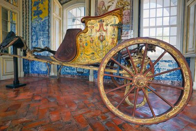 Queluzin palatsi, Queluz, Portugali. Koristeltu vaunu., 2020 (kuva) tekijältä Mateus Vicente de Oliveira