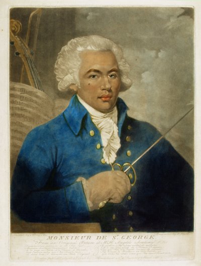 Monsieur de St. George, kaiverrus W. Ward, 1788 tekijältä Mather Brown