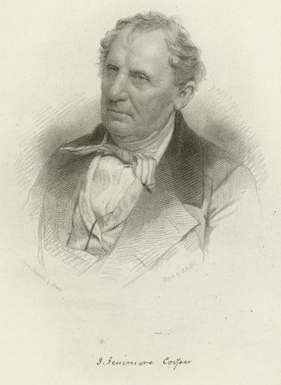 James Fenimore Cooper tekijältä Mathew B. Brady