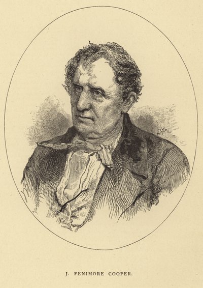 James Fenimore Cooperin muotokuva tekijältä Mathew B. Brady