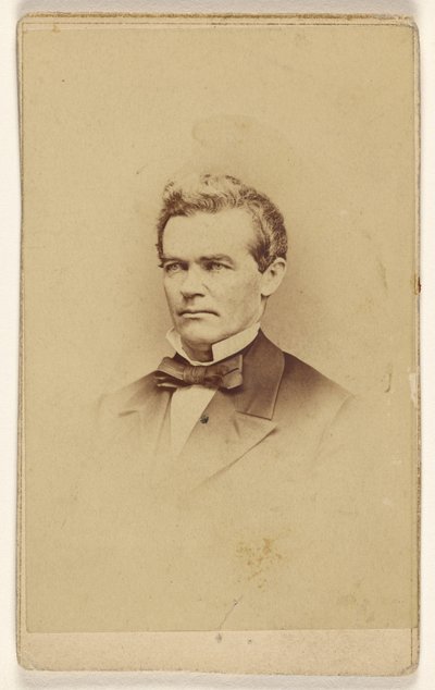 [Tunnistamaton mies, painettu vinjettityyliin] tekijältä Mathew B. Brady