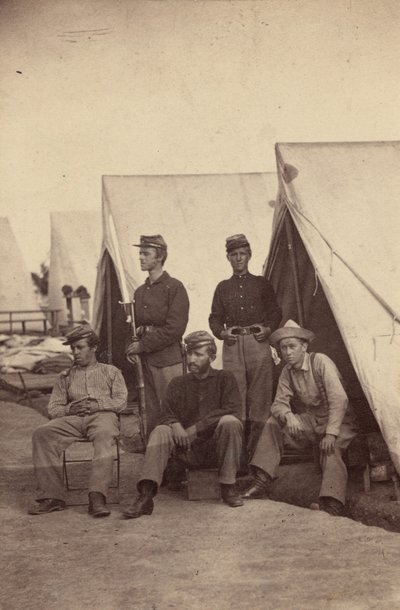 Leirikohtaus,1862 (kuva) tekijältä Mathew Brady