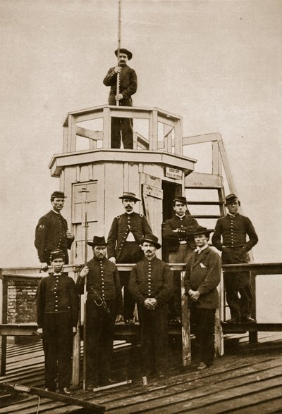 Central Signal Station, Washington, D.C., 1861-65 (seepiakuva) tekijältä Mathew B. Brady